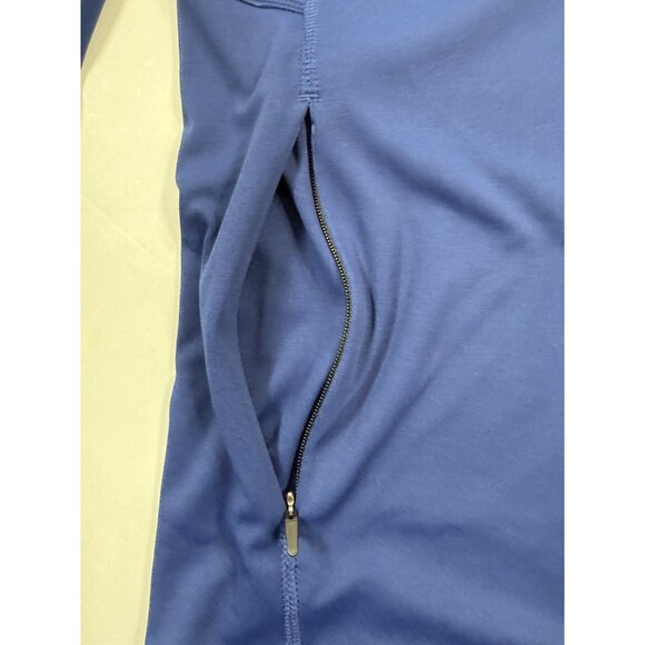 Chubbies Mens Sun Hoodie Size Medium Navy Graphic Pullover UPF Lightweight - Picture 7 of 12